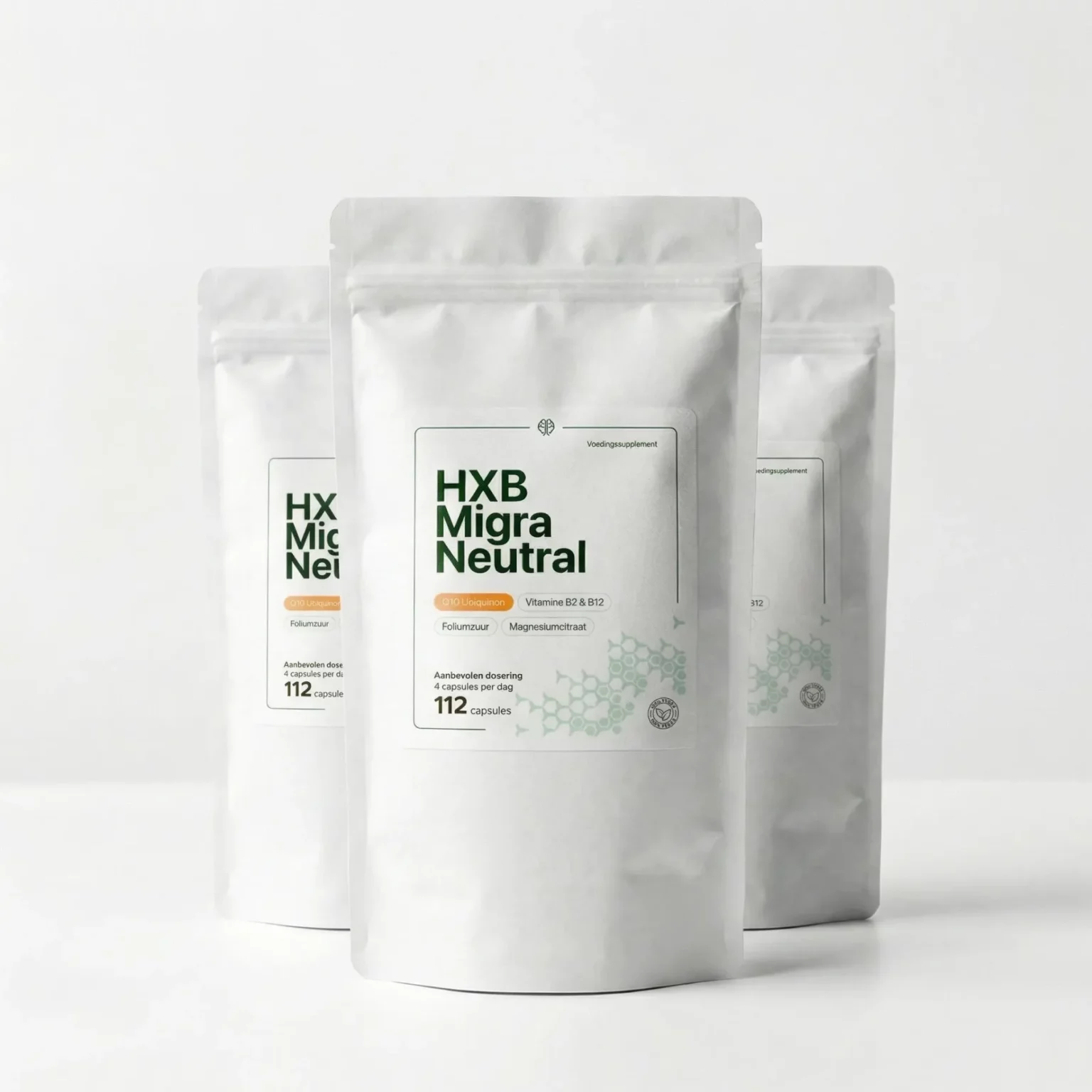 hxb migra neutral migraine supplement verpakkingen